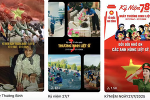 Mạng xã hội: Nơi thế hệ trẻ truyền cảm hứng về lòng biết ơn, tình yêu nước