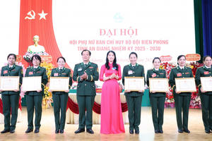 Đại hội Hội Phụ nữ Ban Chỉ huy BĐBP tỉnh An Giang