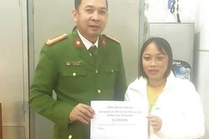Hà Tĩnh: Công an xã Cẩm Mỹ phối hợp trả lại tiển cho người chuyển nhầm đang ở Hàn Quốc