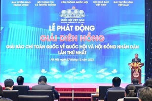 Phát động Giải báo chí Diên Hồng