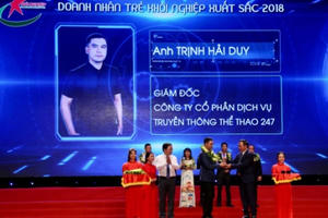 Vinh danh 68 doanh nhân trẻ Việt Nam khởi nghiệp xuất sắc năm 2018