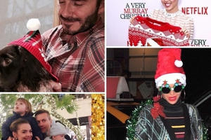 Sao Hollywood tưng bừng mừng lễ Giáng sinh 2015