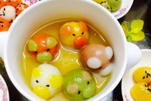 'Biến tấu' bánh trôi thành những hình ngộ nghĩnh