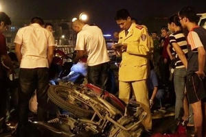 Khởi tố vụ taxi "điên" đâm liên hoàn trên cầu vượt Thái Hà