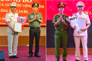 Trưởng Công an TP Chí Linh và Trưởng Công an TP Hải Dương nhận nhiệm vụ mới
