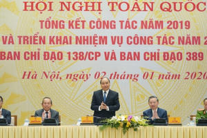 Thủ tướng chủ trì Hội nghị toàn quốc về công tác phòng chống tội phạm