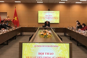 Bộ Thông tin và Truyền thông sẽ sửa đổi Luật Viễn thông
