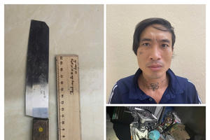 Hải Phòng: Mang dao đi cướp xe máy, gã đàn ông trốn không thoát