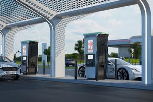 Trạm sạc ô tô điện: Sạc 3 phút đi được 100km