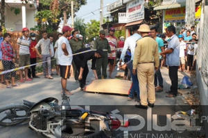 Bình Dương: Tông vào hàng rào, nam thanh niên tử vong