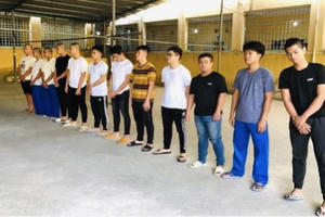 Công an TP Biên Hòa tạm giữ hình sự 14 đối tượng gây rối trật tự công cộng