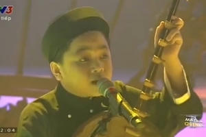 Tiết mục giúp Hoàng Quân vượt mặt Mỹ Chi trong Gương mặt thân quen nhí