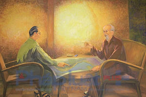 "Ký ức Trường Sơn" qua phác họa của Họa sỹ Đức Dụ "Ký ức Trường Sơn" qua phác họa của Họa sỹ Đức Dụ