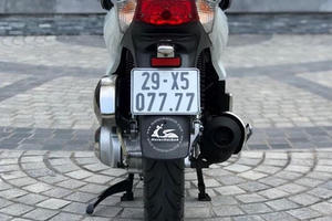 Bất ngờ Honda SH cũ biển số tứ quý 7, 'đội giá' cả trăm triệu đồng