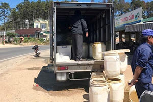 Lâm Đồng: Phát hiện 1 người chết, 1 người hôn mê trong ca bin xe tải đông lạnh