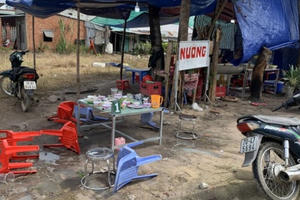 Tạm giữ hình sự kẻ giết người tại quán nhậu rồi trốn ở nghĩa địa suốt đêm