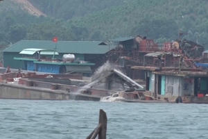 Hòa Bình: Các điểm mỏ khai thác cát, sỏi đều xảy ra mất an ninh trật tự