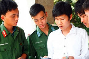 Toàn cảnh chỉ tiêu tuyển sinh vào các trường ĐH,CĐ khối quân đội năm 2019
