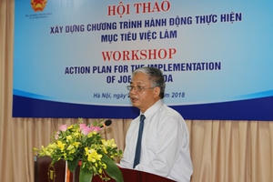 Xây dựng Chương trình hành động thực hiện Mục tiêu việc làm