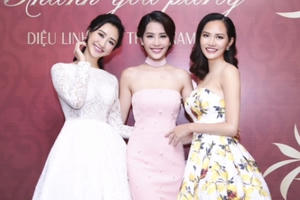Nam Em, Diệu Linh, Hà Thu đọ sắc trong sự kiện