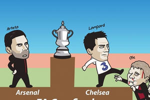 Ảnh chế: Chelsea "đá văng" MU khỏi cúp FA khiến anti-fan hả hê