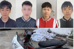 Quảng Ninh: Truy tố nhóm thanh thiếu niên gây ra hàng loạt vụ trộm cắp xe máy