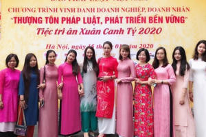 Nhằm phát huy di sản văn hóa Việt Nam, Công đoàn Bộ Tư pháp hưởng ứng "Tuần lễ áo dài" năm 2021