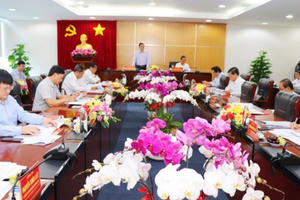 Ban Thường vụ Tỉnh ủy Bình Dương làm việc với Trưởng Ban Tổ chức Trung ương Ban Thường vụ Tỉnh ủy Bình Dương làm việc với Trưởng Ban Tổ chức Trung ương