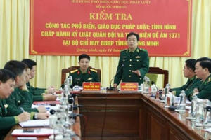 Biên phòng tỉnh Quảng Ninh là đơn vị nòng cốt bảo vệ biển đảo