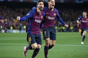 Xác định 2 cặp bán kết Champions League