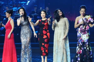 5 Nữ danh ca Việt lần đầu đứng chung sân khấu 5 Nữ danh ca Việt lần đầu đứng chung sân khấu