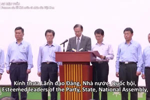 Clip lãnh đạo Formosa cúi đầu xin lỗi Nhà nước và Nhân dân Việt Nam