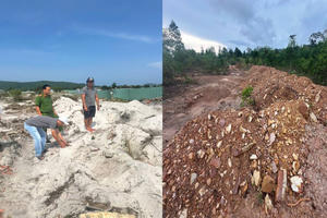 Xử lý 07 vụ khai thác khoáng sản trái phép, tạm giữ hơn 1.000m³ đất và cát tại Kiên Giang Xử lý 07 vụ khai thác khoáng sản trái phép, tạm giữ hơn 1.000m³ đất và cát tại Kiên Giang