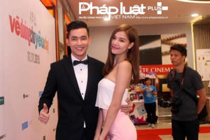 Siêu mẫu Kỳ Hân chúc mừng Võ Cảnh ra mắt phim điện ảnh