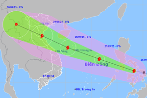 Thủ tướng Chính phủ chỉ đạo tập trung ứng phó bão số 10