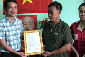 Báo Pháp luật Việt Nam bàn giao nhà tình thương