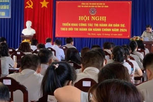 Tây Ninh đạt nhiều thành tích trong công tác thi hành án dân sự