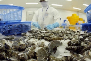 Lũy kễ 2 tháng đầu năm xuất khẩu thủy sản đạt hơn 1 tỉ USD