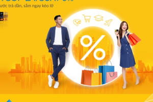 Trả góp lãi suất 0% qua thẻ tín dụng được nhiều người lựa chọn