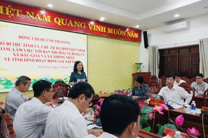 Lãnh đạo tỉnh Đồng Nai làm việc với xã Dầu Giây và Thống Nhất