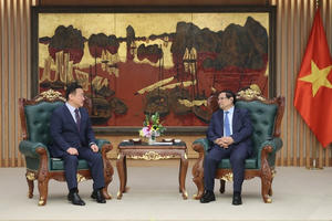 Thủ tướng tiếp Tổng giám đốc điều hành Samsung điện tử Thủ tướng tiếp Tổng giám đốc điều hành Samsung điện tử