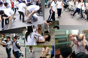 Thầy cô đang coi bạo lực học đường là điều bình thường?