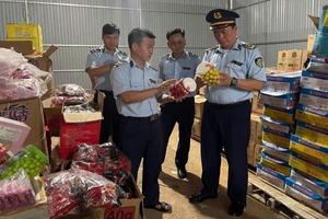 Tạm giữ gần 5 nghìn sản phẩm là thực phẩm nhập lậu