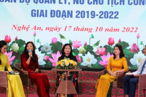 Tuyên dương nữ cán bộ quản lý, nữ chủ tịch công đoàn ngành Giáo dục