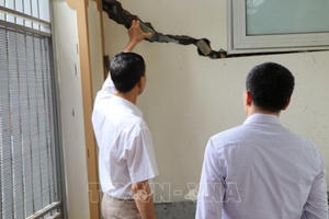 Xử lý lún, nứt nhà tại khu đô thị Văn Phú: Chờ cách giải quyết thỏa đáng Xử lý lún, nứt nhà tại khu đô thị Văn Phú: Chờ cách giải quyết thỏa đáng