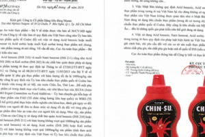 Cục ATTP phản hồi về việc sử dụng các chất phụ gia trong tương ớt Chin-su