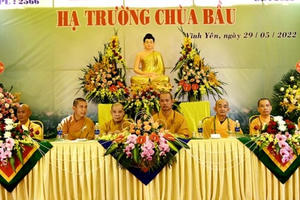 Vĩnh Phúc: Hạ trường chùa Bầu khai pháp khóa An cư kiết hạ