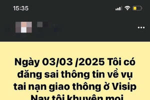 Công an Nghệ An xử phạt người đàn ông đăng thông tin bịa đặt lên Facebook Công an Nghệ An xử phạt người đàn ông đăng thông tin bịa đặt lên Facebook