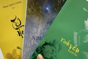 Tình yêu bất tận trong hồn thơ Phạm Quốc Cường