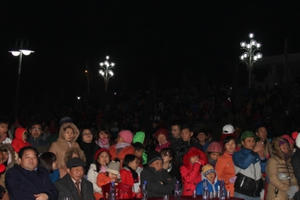 Bắc Hà (Lào Cai): Người dân háo hức chờ đợi xem bắn pháo hoa